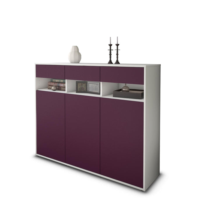 Highboard Marlene, Lila Seite (136x108x35cm) - Dekati GmbH