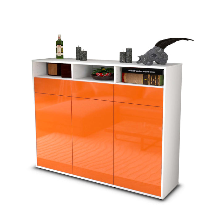 Highboard Marta, Orange Seite (136x108x35cm) - Dekati GmbH