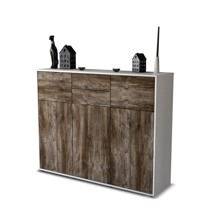 Highboard Matea, Treibholz Seite (136x108x35cm) - Dekati GmbH