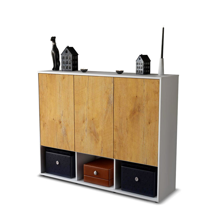 Highboard Mea, Eiche Seite (136x108x35cm) - Dekati GmbH