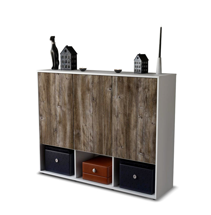 Highboard Mea, Treibholz Seite (136x108x35cm) - Dekati GmbH