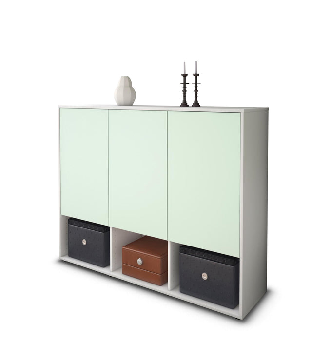 Highboard Mea, Mint Seite (136x108x35cm) - Dekati GmbH