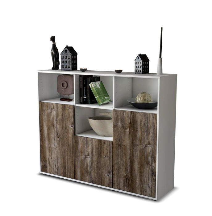 Highboard Mia, Treibholz Seite (136x108x35cm) - Dekati GmbH