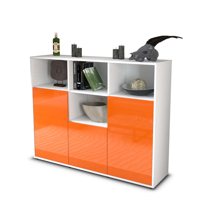 Highboard Mia, Orange Seite (136x108x35cm) - Dekati GmbH