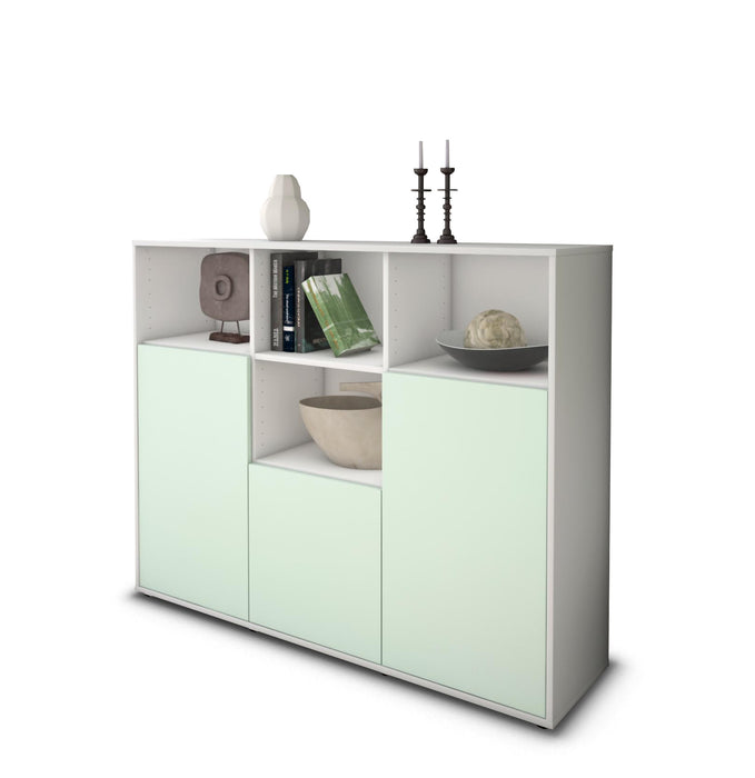 Highboard Mia, Mint Seite (136x108x35cm) - Dekati GmbH