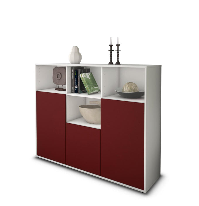 Highboard Mia, Bordeaux Seite (136x108x35cm) - Dekati GmbH