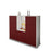 Highboard Michelle, Bordeaux Seite (136x108x35cm) - Dekati GmbH