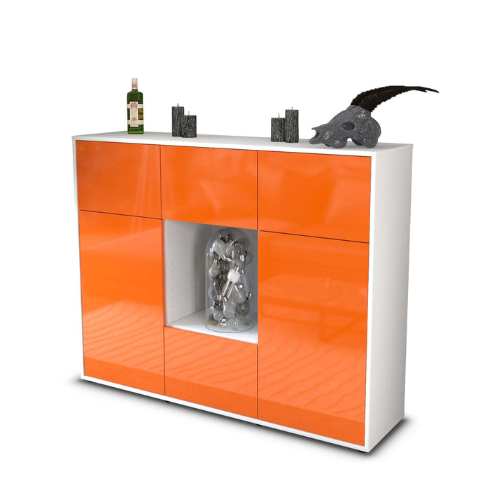 Highboard Milou, Orange Seite (136x108x35cm) - Dekati GmbH