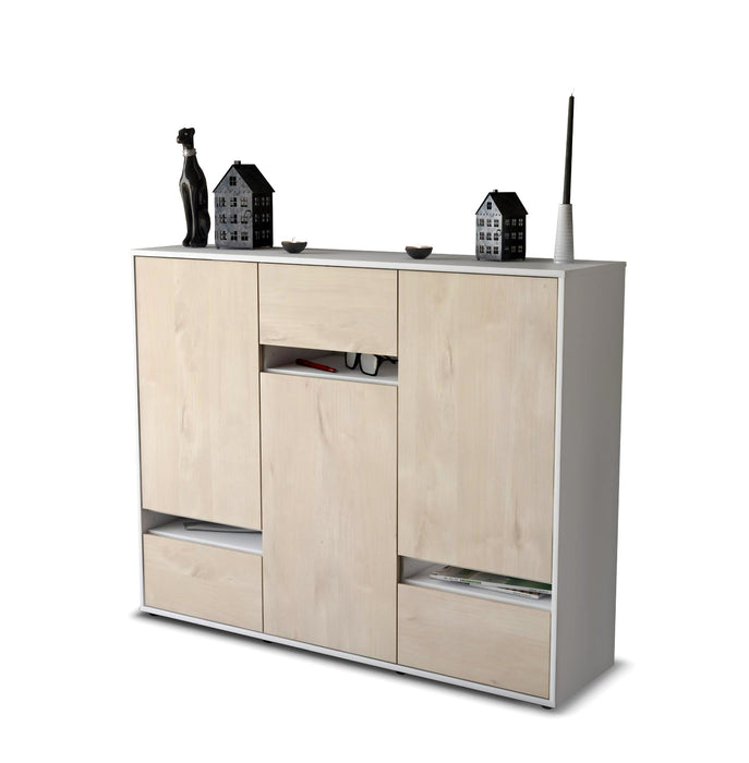 Highboard Mirella, Zeder Seite (136x108x35cm) - Dekati GmbH