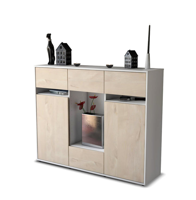 Highboard Nadia, Zeder Seite (136x108x35cm) - Dekati GmbH