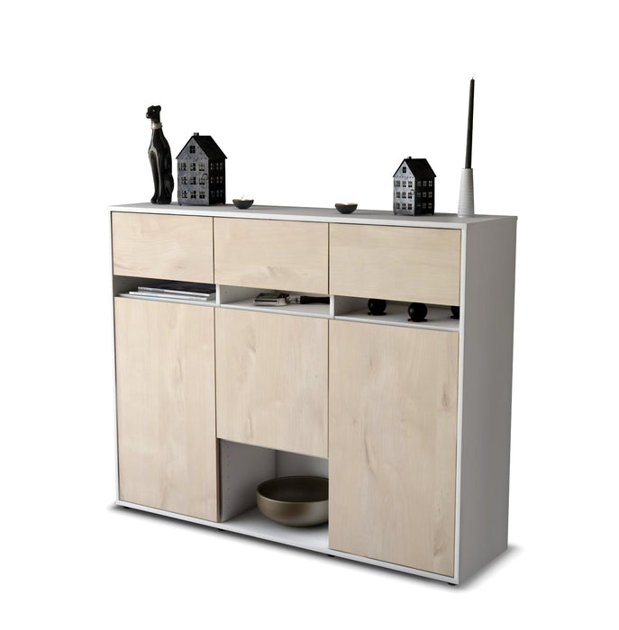 Highboard Natalie, Zeder Seite (136x108x35cm) - Dekati GmbH