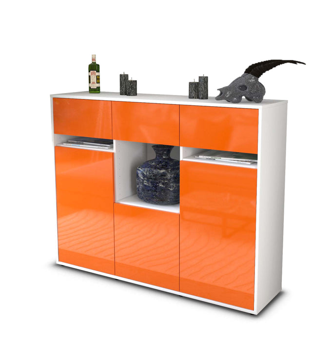 Highboard Nathalie, Orange Seite (136x108x35cm) - Dekati GmbH