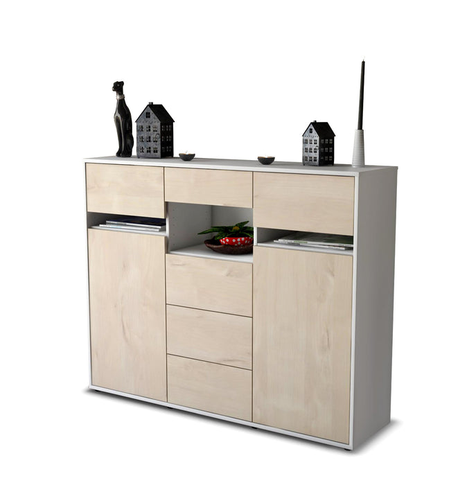 Highboard Nella, Zeder Seite (136x108x35cm) - Dekati GmbH