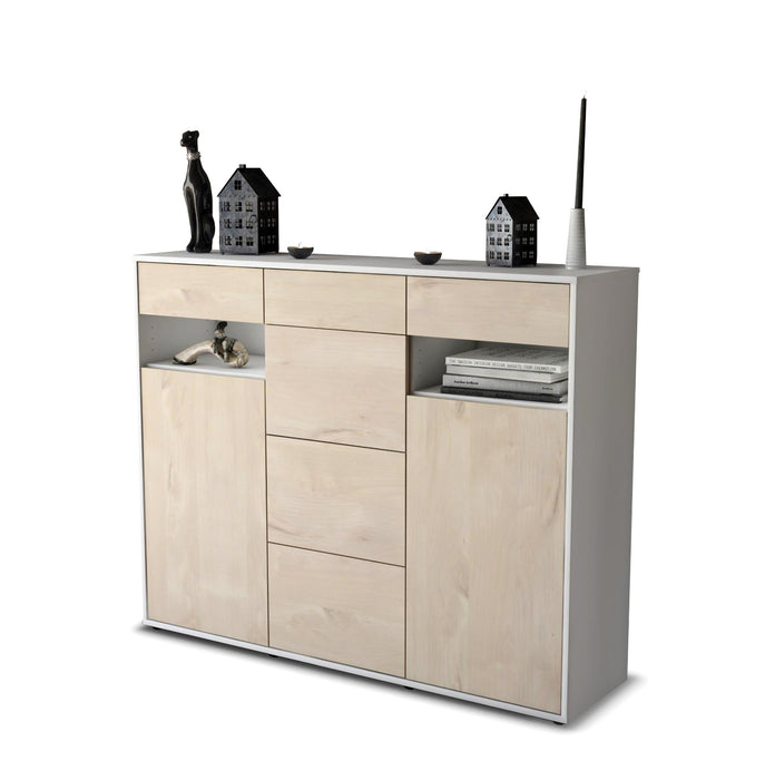 Highboard Nevia, Zeder Seite (136x108x35cm) - Dekati GmbH