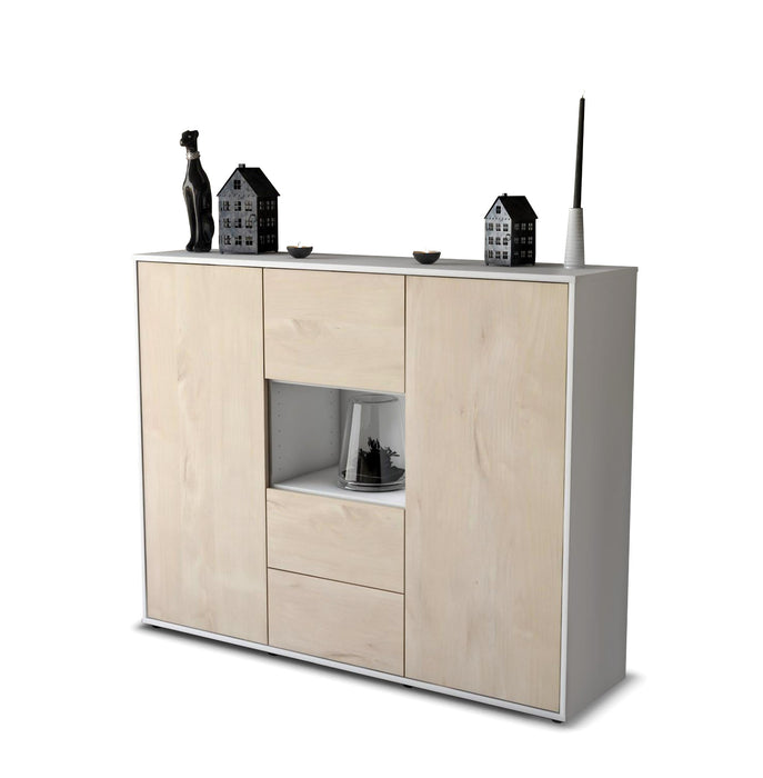 Highboard Nila, Zeder Seite (136x108x35cm) - Dekati GmbH