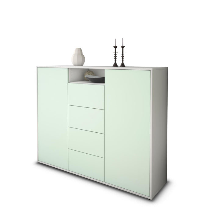 Highboard Nives, Mint Seite (136x108x35cm) - Dekati GmbH