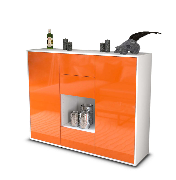 Highboard Nora, Orange Seite (136x108x35cm) - Dekati GmbH