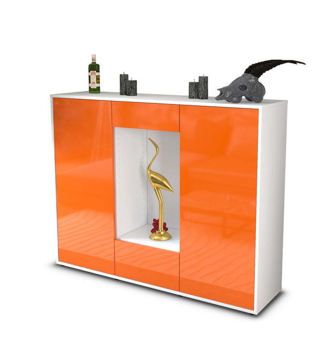 Highboard Nova, Orange Seite (136x108x35cm) - Dekati GmbH