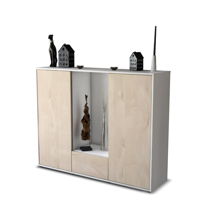 Highboard Nuccia, Zeder Seite (136x108x35cm) - Dekati GmbH