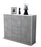 Highboard Pasquale, Beton Seite (136x108x35cm) - Dekati GmbH