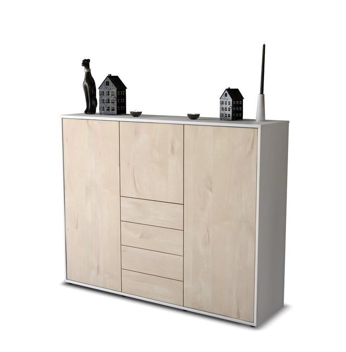 Highboard Pasquale, Zeder Seite (136x108x35cm) - Dekati GmbH