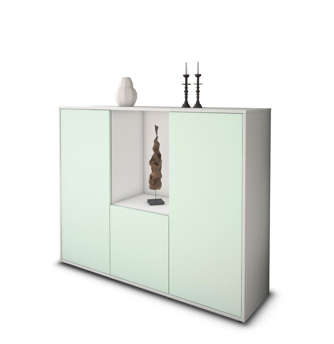 Highboard Pia, Mint Seite (136x108x35cm) - Dekati GmbH