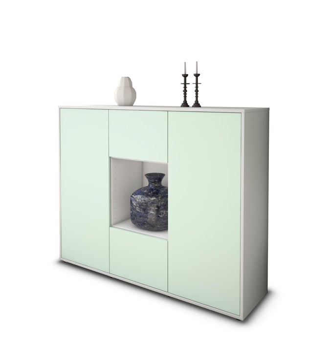 Highboard Priscilla, Mint Seite (136x108x35cm) - Dekati GmbH