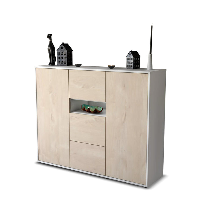 Highboard Quinta, Zeder Seite (136x108x35cm) - Dekati GmbH