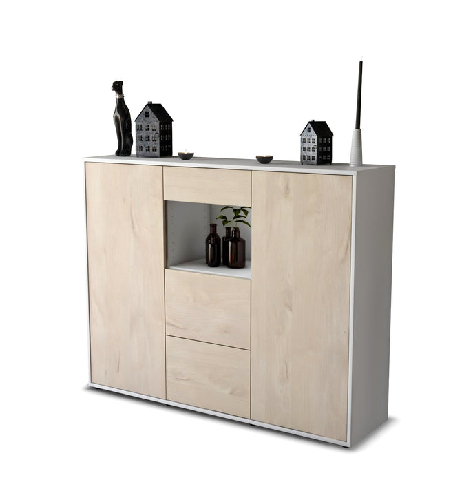 Highboard Rachelle, Zeder Seite (136x108x35cm) - Dekati GmbH