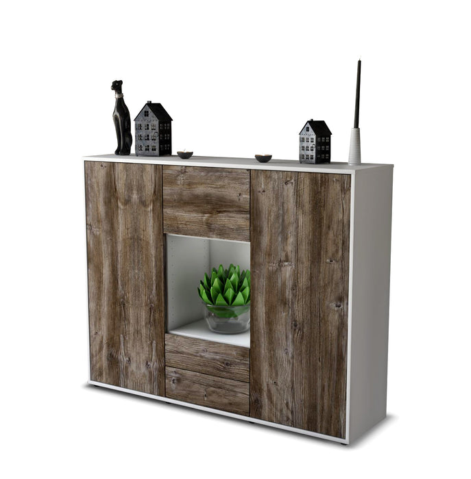 Highboard Rella, Treibholz Seite (136x108x35cm) - Dekati GmbH