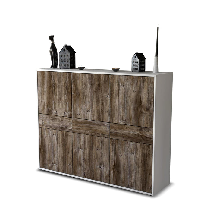 Highboard Saphira, Treibholz Seite (136x108x35cm) - Dekati GmbH