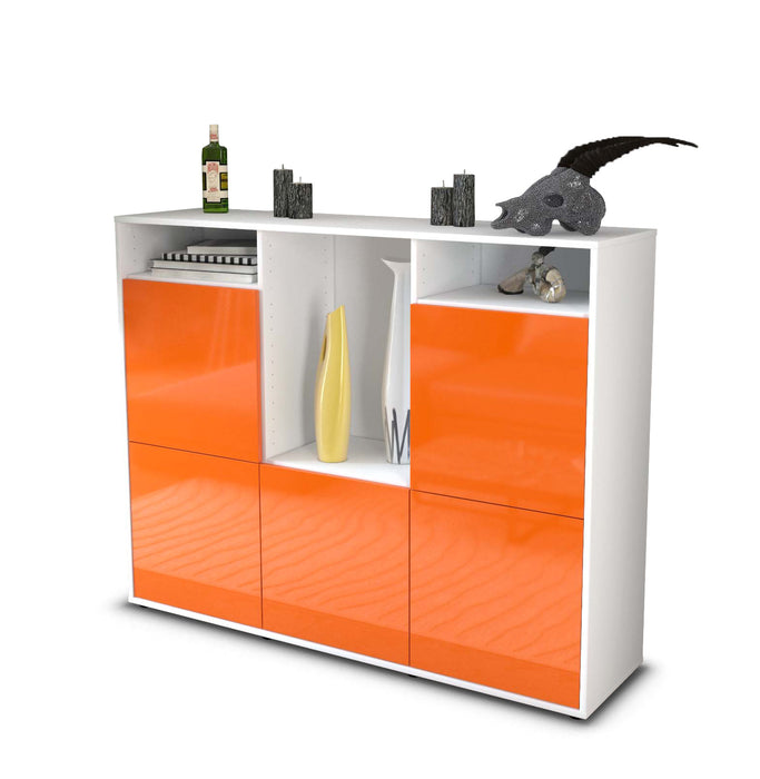 Highboard Sarina, Orange Seite (136x108x35cm) - Dekati GmbH