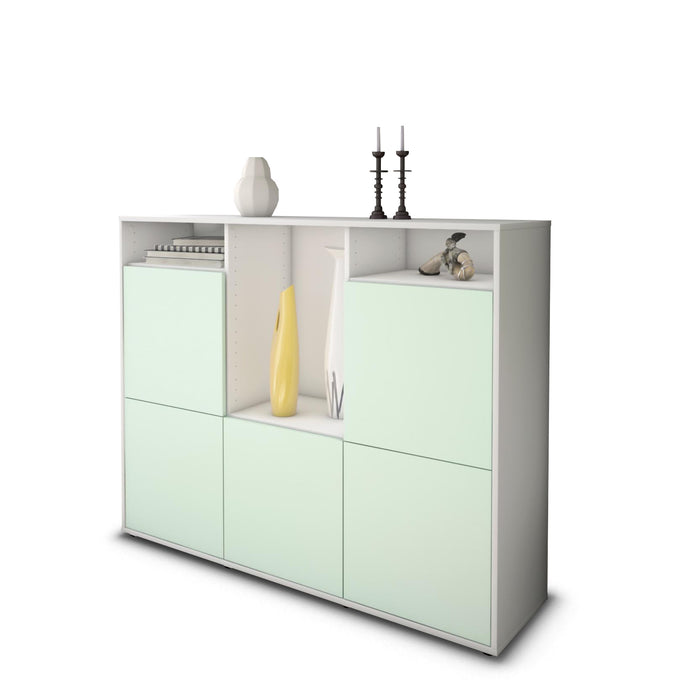 Highboard Sarina, Mint Seite (136x108x35cm) - Dekati GmbH