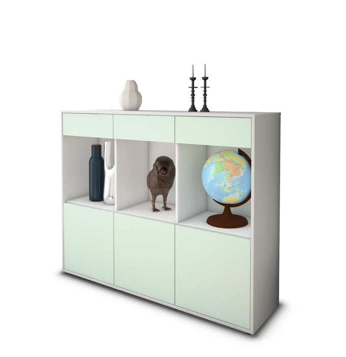 Highboard Selina, Mint Seite (136x108x35cm) - Dekati GmbH