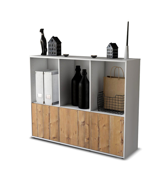 Highboard Seraphine, Pinie Seite (136x108x35cm) - Dekati GmbH