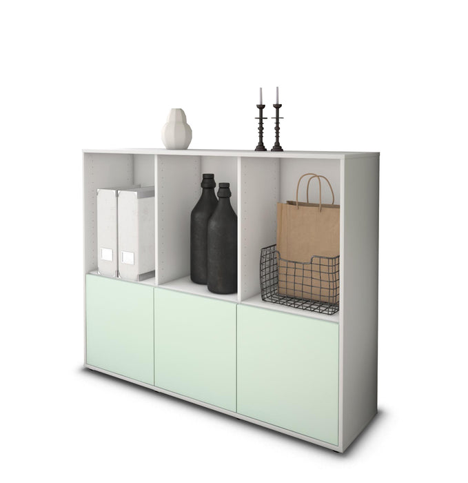 Highboard Seraphine, Mint Seite (136x108x35cm) - Dekati GmbH