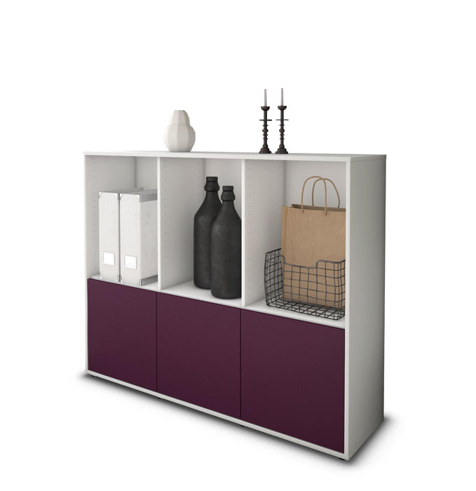 Highboard Seraphine, Lila Seite (136x108x35cm) - Dekati GmbH