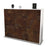 Highboard Silvana, Rost Seite (136x108x35cm) - Dekati GmbH