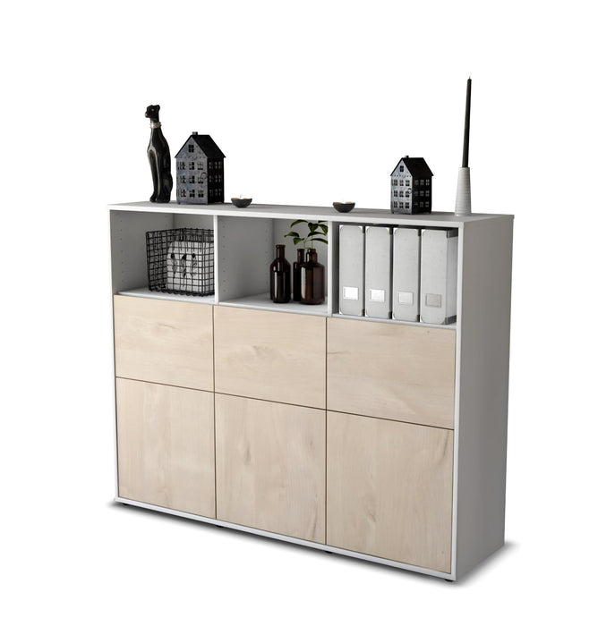 Highboard Sina, Zeder Seite (136x108x35cm) - Dekati GmbH