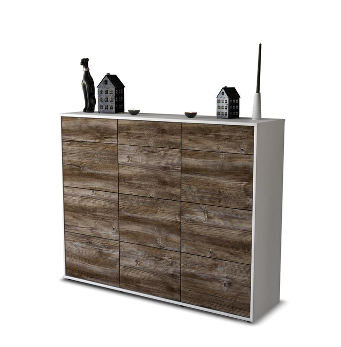 Highboard Stefanie, Treibholz Seite (136x108x35cm) - Dekati GmbH