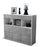 Highboard Stella, Beton Seite (136x108x35cm) - Dekati GmbH