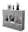 Highboard Suna, Beton Seite (136x108x35cm) - Dekati GmbH