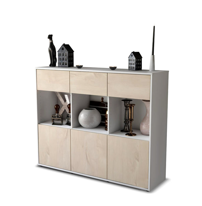 Highboard Tessa, Zeder Seite (136x108x35cm) - Dekati GmbH