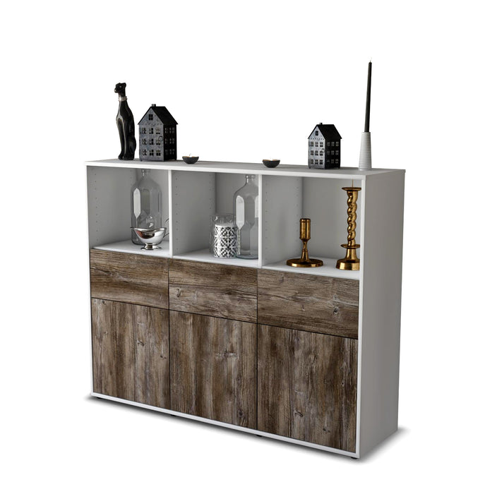 Highboard Theresia, Treibholz Seite (136x108x35cm) - Dekati GmbH