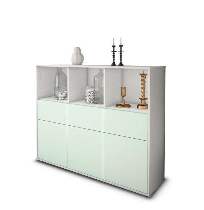 Highboard Theresia, Mint Seite (136x108x35cm) - Dekati GmbH