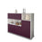 Highboard Valenzia, Lila Seite (136x108x35cm) - Dekati GmbH