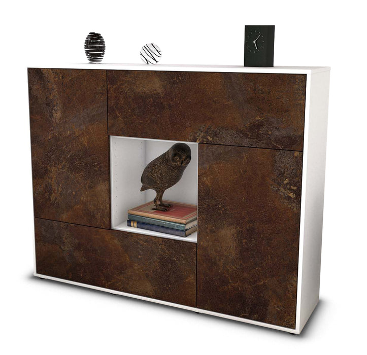 Highboard Vicky, Rost Seite (136x108x35cm) - Dekati GmbH