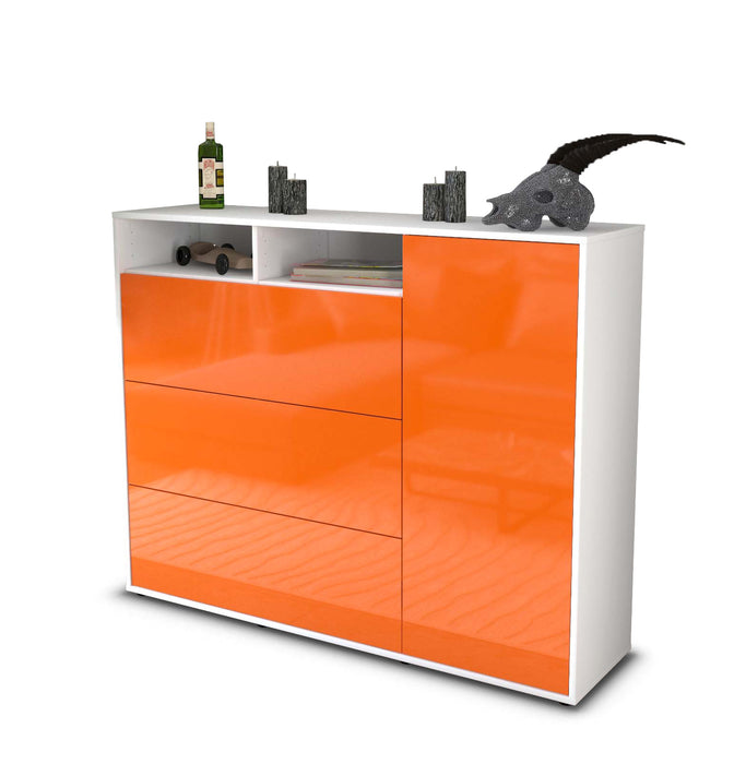 Highboard Vita, Orange Seite (136x108x35cm) - Dekati GmbH