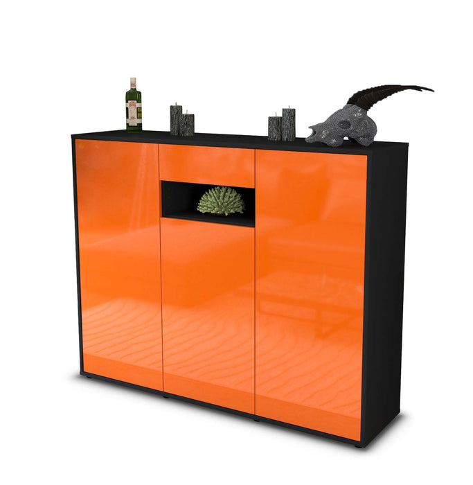 Highboard Madalena, Orange Seite (136x108x35cm) - Dekati GmbH