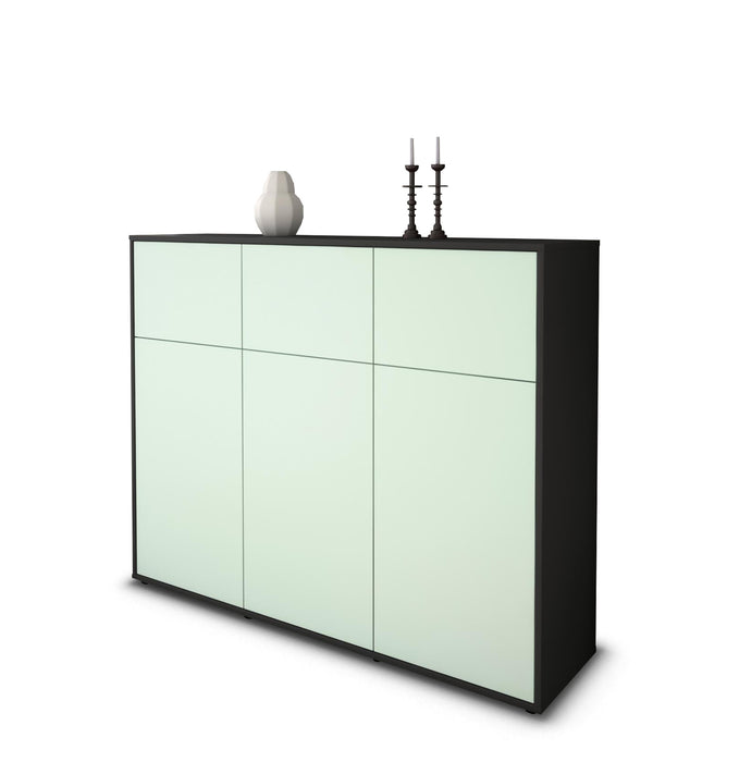 Highboard Marisa, Mint Seite (136x108x35cm) - Dekati GmbH